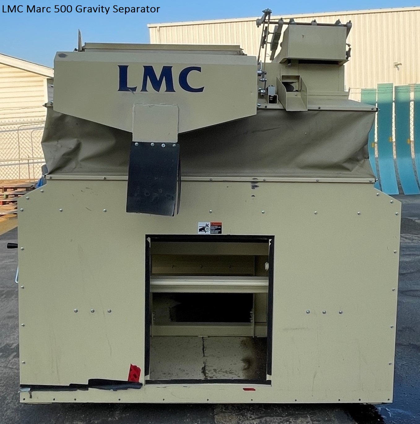 2016 LMC Marc 500 Gravity Separator